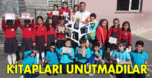 Kitapları unutmadılar