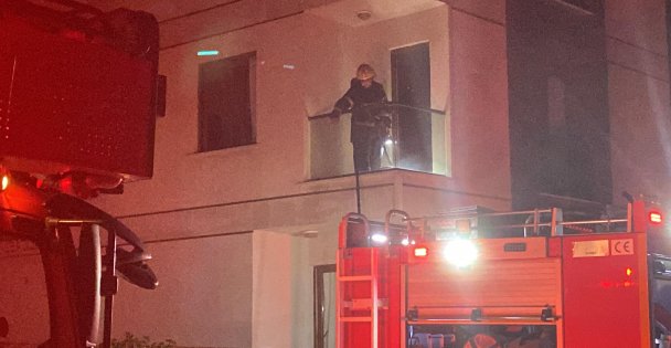 Kızgın Yağ Yangına Sebep Oldu