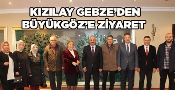 Kızılay Gebze'den Büyükgöz'e ziyaret