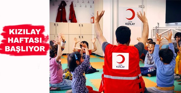 KIZILAY HAFTASI BAŞLIYOR