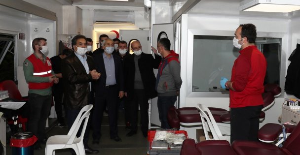 Kızılay'a Destek Ziyareti