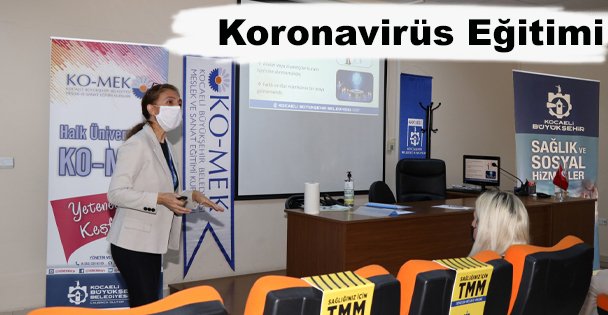 KO-MEK Çocuk Oyun Odası Personeline  Koronavirüs Eğitimi