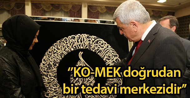 ‘'KO-MEK doğrudan bir tedavi merkezidir''