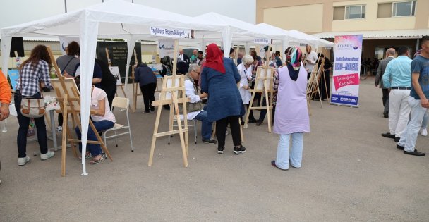KO-MEK eğitmenleri Bizimköy'e renk kattı