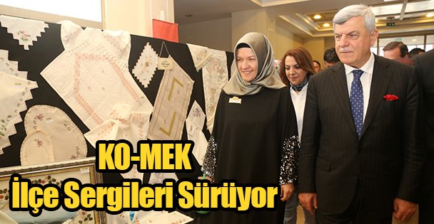 KO-MEK İlçe Sergileri Sürüyor