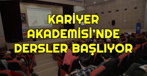 KO-MEK Kariyer Akademisi'nde dersler başlıyor