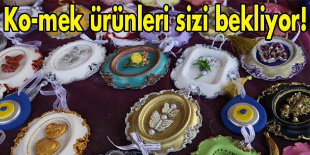 Ko-mek ürünleri sizi bekliyor!