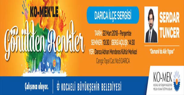 'KO-MEK'le Gönülden Renkler” Başlıyor