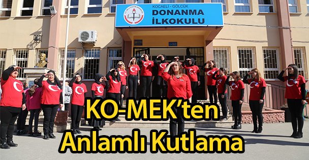 KO-MEK'ten Anlamlı Kutlama
