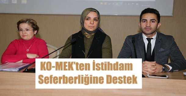 KO-MEK'ten büyük istihdam  seferberliğine destek