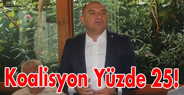 Koalisyon Yüzde 25!