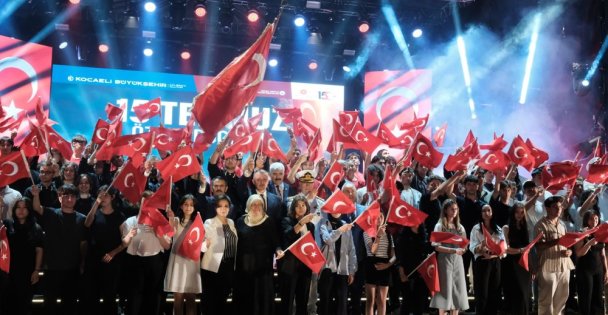 Kocaeli, 15 Temmuz ruhunu diri tutacak