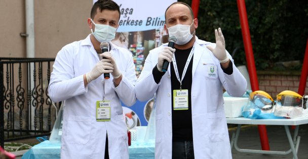 Kocaeli Bilim Merkezi Bilim Haftası'nda Gebze'deydi
