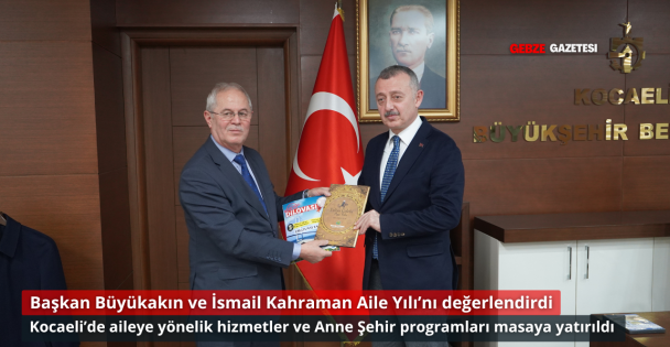 Kocaeli Büyükşehir Belediyesi Tahir Büyükakın, Aile Yılı Çalışmalarını Devr-i Alem Programına Anlattı