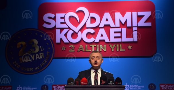 Kocaeli Büyükşehir Belediyesinden iki yılda kente yaklaşık 4 milyar liralık yatırım