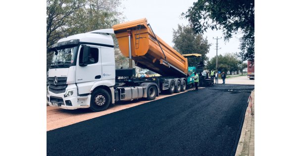 Kocaeli Büyükşehir her yerde harıl harıl çalışıyor; Gölcük Çiftlik Mahallesi'ne nefes aldıracak çalışma