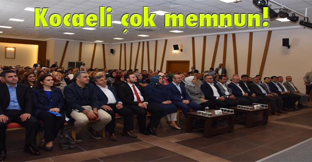 Kocaeli çok memnun!