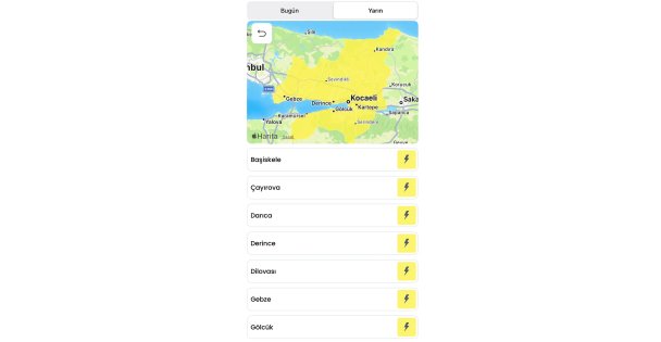 Kocaeli için kuvvetli yağış uyarısı!