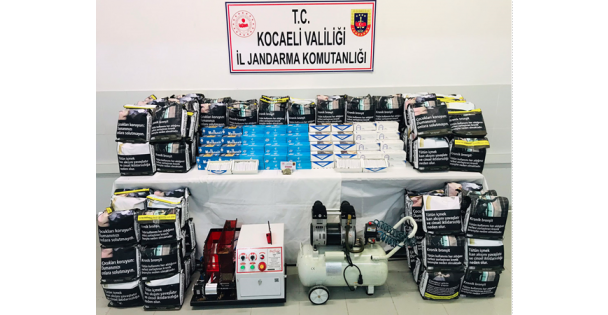 Kocaeli İl Jandarma Komutanlığı Kaçakçılıkla Mücadele