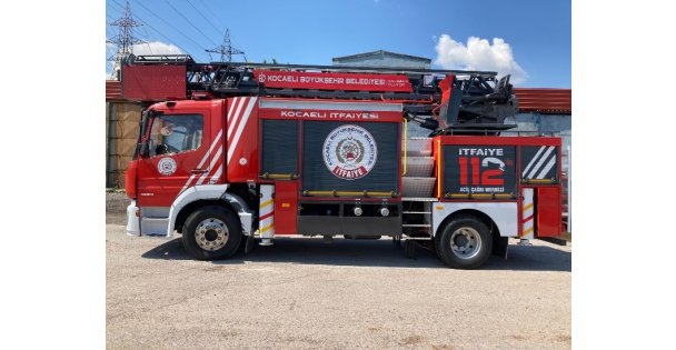 Kocaeli İtfaiyesi Yeni Araçları İle Daha Da Güçleniyor