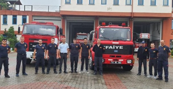 Kocaeli İtfaiyesi'nden Düzce'ye yardım eli