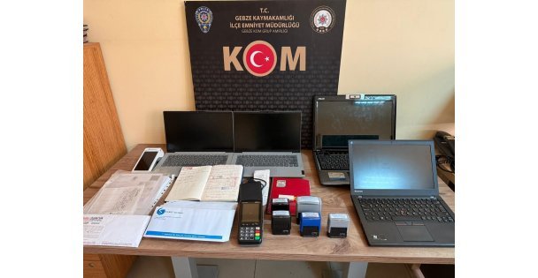 Kocaeli merkezli 235 milyon TLlik dolandırıcılık operasyonu: 12 tutuklama