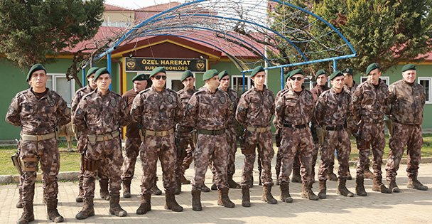 Kocaeli PÖH timi Afrin'e uğurlandı