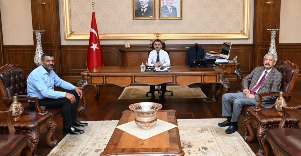 Kocaeli Roman Saha Koordinatörü Ergin Akbuluttan Vali Aktaşa Ziyaret