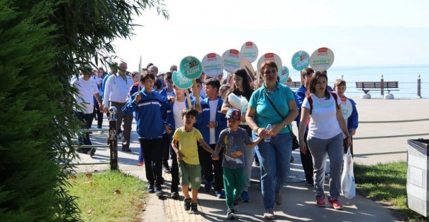 Kocaeli, ‘Sağlıklı Yaşam' için yürüdü!