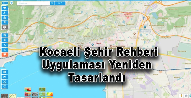 Kocaeli Şehir Rehberi Uygulaması Yeniden Tasarlandı