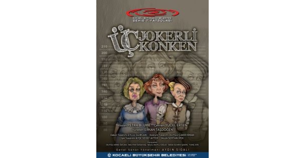 Kocaeli Şehir Tiyatroları'nda yeni durak Almanya;  'Üç Jokerli Konken” Berlin'de sahne alıyor