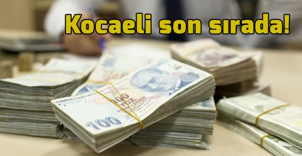 Kocaeli son sırada!