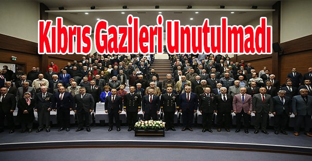 Kıbrıs Gazileri Unutulmadı