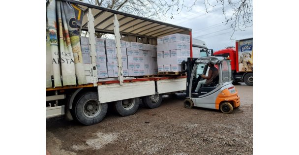 Kocaeli'de 16 bin Ramazan kolisi ihtiyaç sahibi ailelere ulaştırılıyor