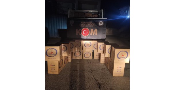 Kocaeli'de 1 Milyon 300 Bin Makaron Ele Geçirildi