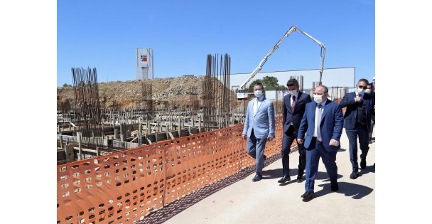 Kocaeli'de alüminyum profil sistemleri fabrikasının temeli atıldı