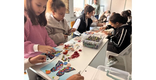 Kocaelide atıklar sanata dönüştü