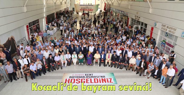 Kocaeli'de bayram sevinci!