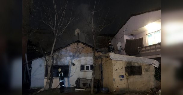 Kocaeli'de çıkan ev yangını söndürüldü