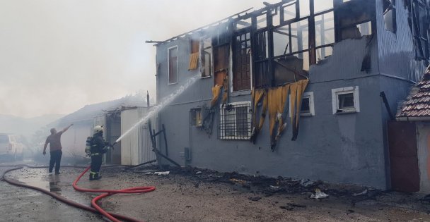 Kocaeli'de çıkan ev yangını söndürüldü