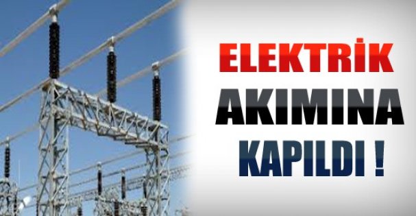 Çocuk elektrik akımına kapıldı!