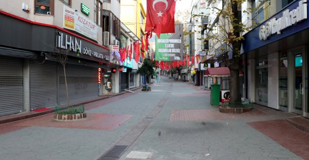 Kocaeli`de Covid-19 Tedbirleri Kapsamında Uygulanan Sokağa Çıkma Kısıtlaması
