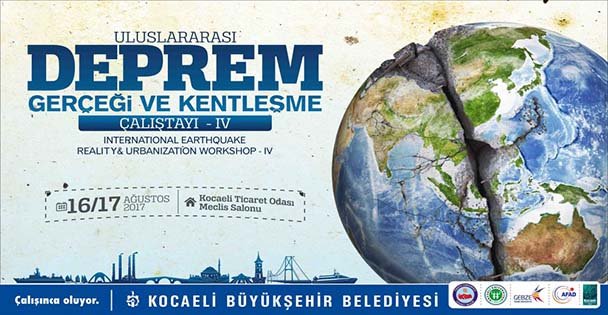 Kocaeli'de deprem çalıştayı!
