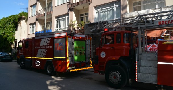 Kocaeli'de doğal gaz borusundan sızıntı sonucu çıkan yangın söndürüldü