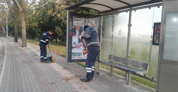 Kocaeli'nde duraklar pırıl pırıl