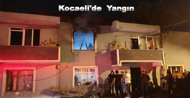 Kocaeli'de Ev Yangını