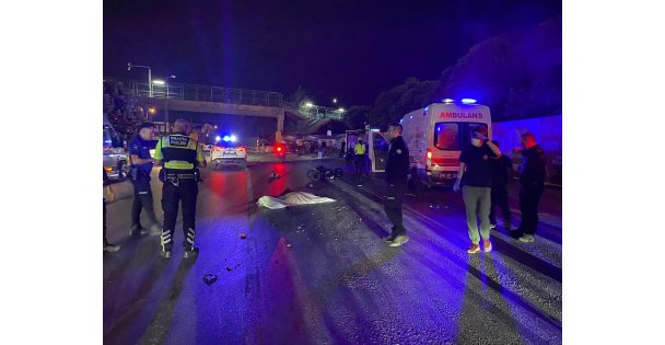 Kocaelide feci kaza: Tır, motosiklet sürücüsünü ezdi