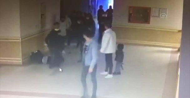 Kocaeli'de hastane güvenlik görevlisini darbeden kişi gözaltına alındı