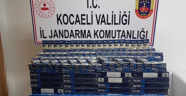 Kocaeli'de kaçak sigara operasyonu