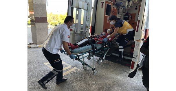 Kocaeli'de koluna çit teli batan çocuk yaralandı
